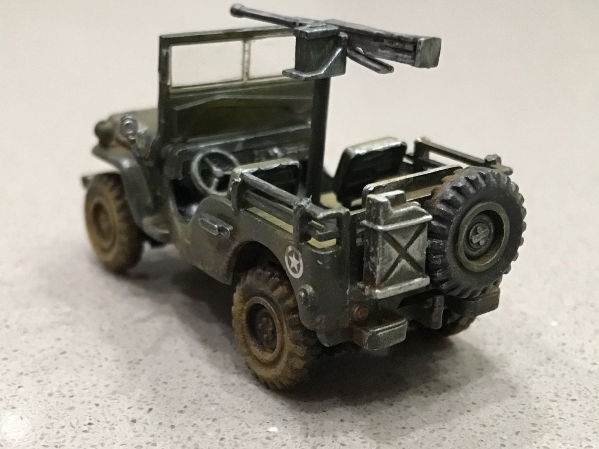 Jeep Willys z zestawu Academy 1/72 [M]Galerie