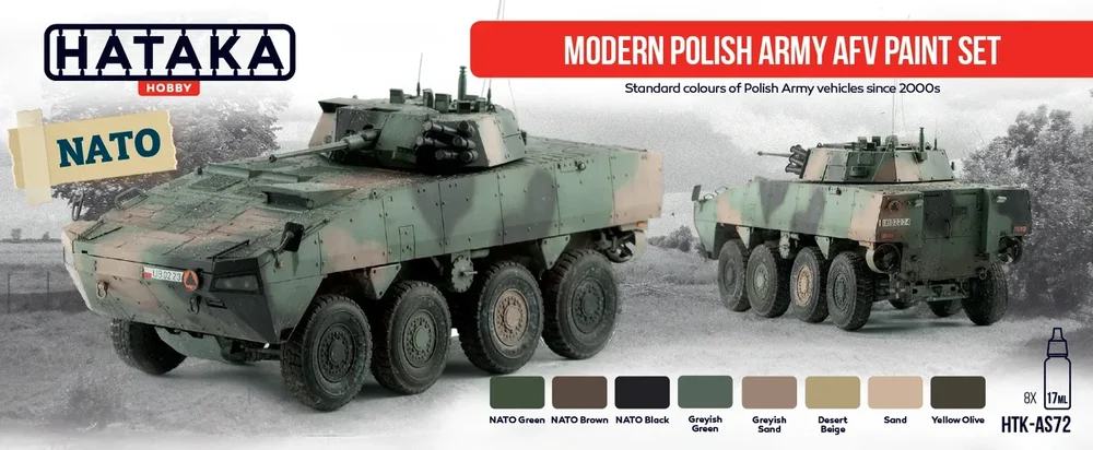 Zdjecie-Zestaw-farb-Modern-Polish-Army-AFV-Paint-Set-8x17ml-Hataka-AS72.webp
